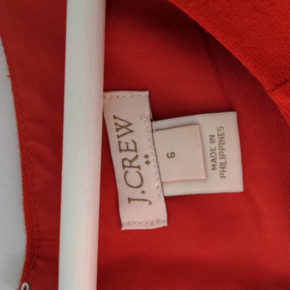 Jcrew red sleeveless pocket mini dress - Picture 4 of 8